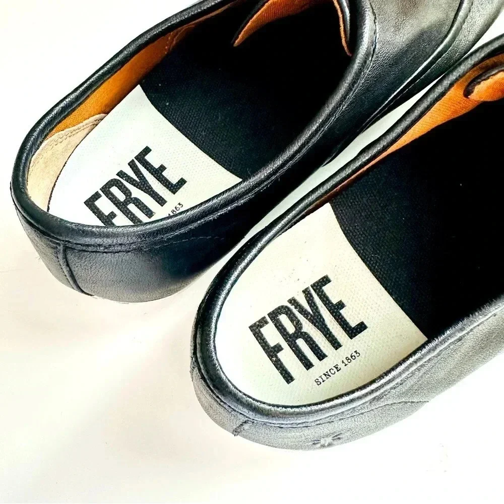 Frye Maya Cvo Leather Slip On Sneakers
